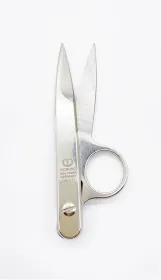ROBUSO Single-Ring Weaver's Shears, Straight 4.5"